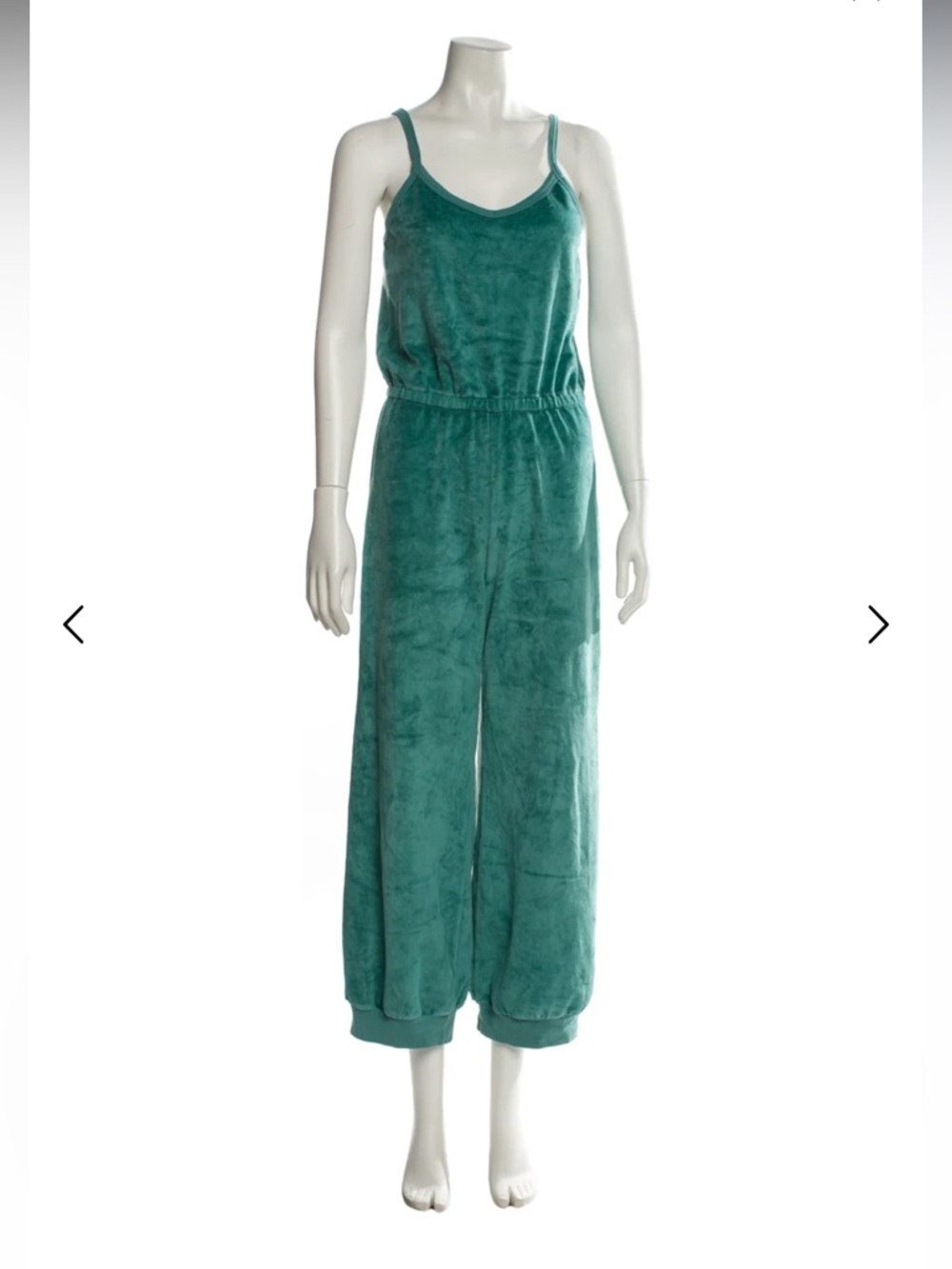 Suzie Kondi Jumpsuit in Velour Fabric